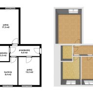 2 pok. mieszkanie na sprzedaż, Górzyskowo, 50 m2