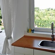 domek 50 m2 z basenem, na działce ROD 330 m2 Okole