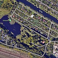 domek 50 m2 z basenem, na działce ROD 330 m2 Okole