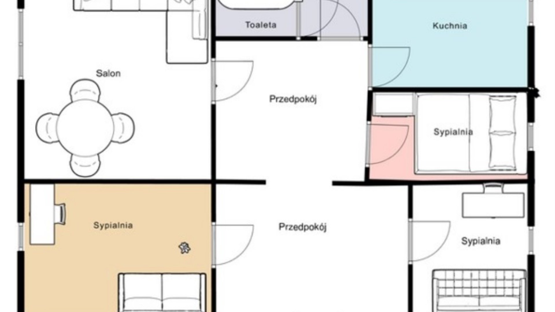 Mieszkanie rodzinne 4 pokoje 74,13m2 Fordon