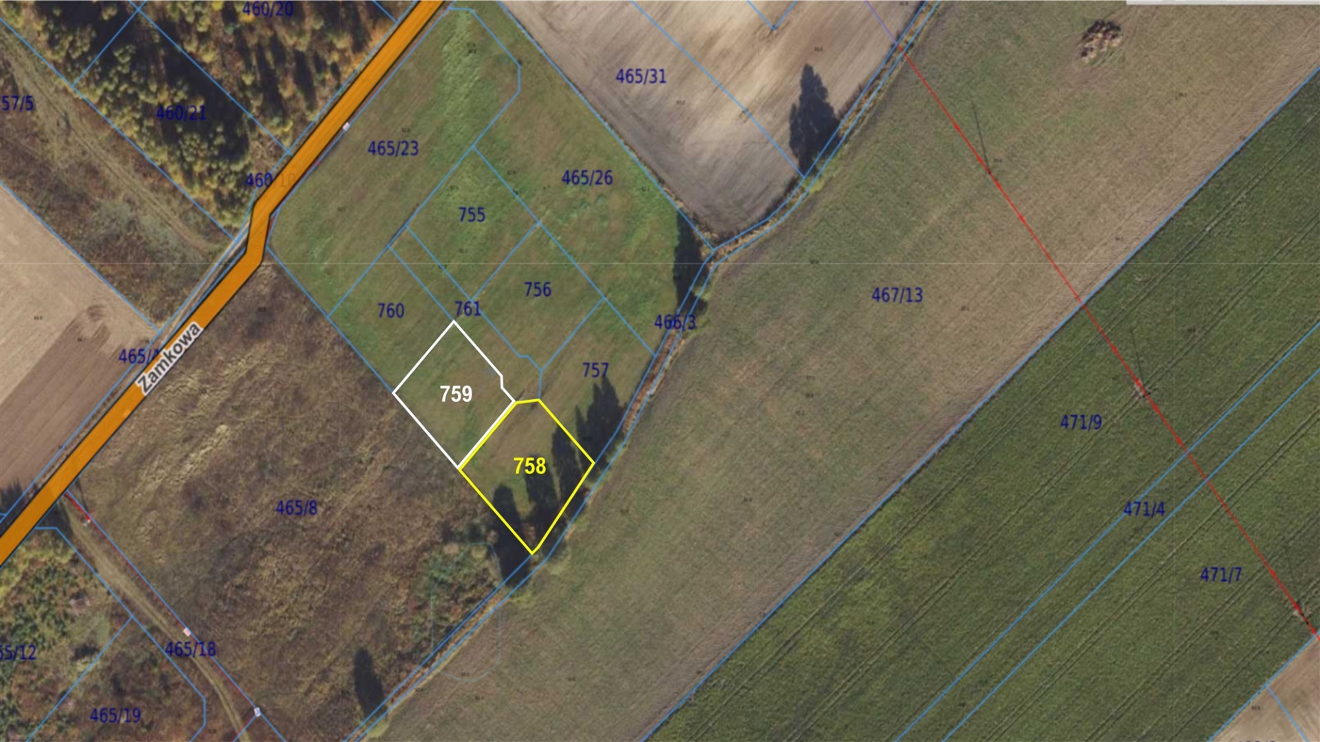 Działka Żołędowo ul. Zamkowa z warunkami zabudowy 