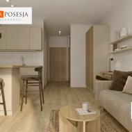 Nowoczesne, studio 25m2 Chodkiewicza oś.Symfonia