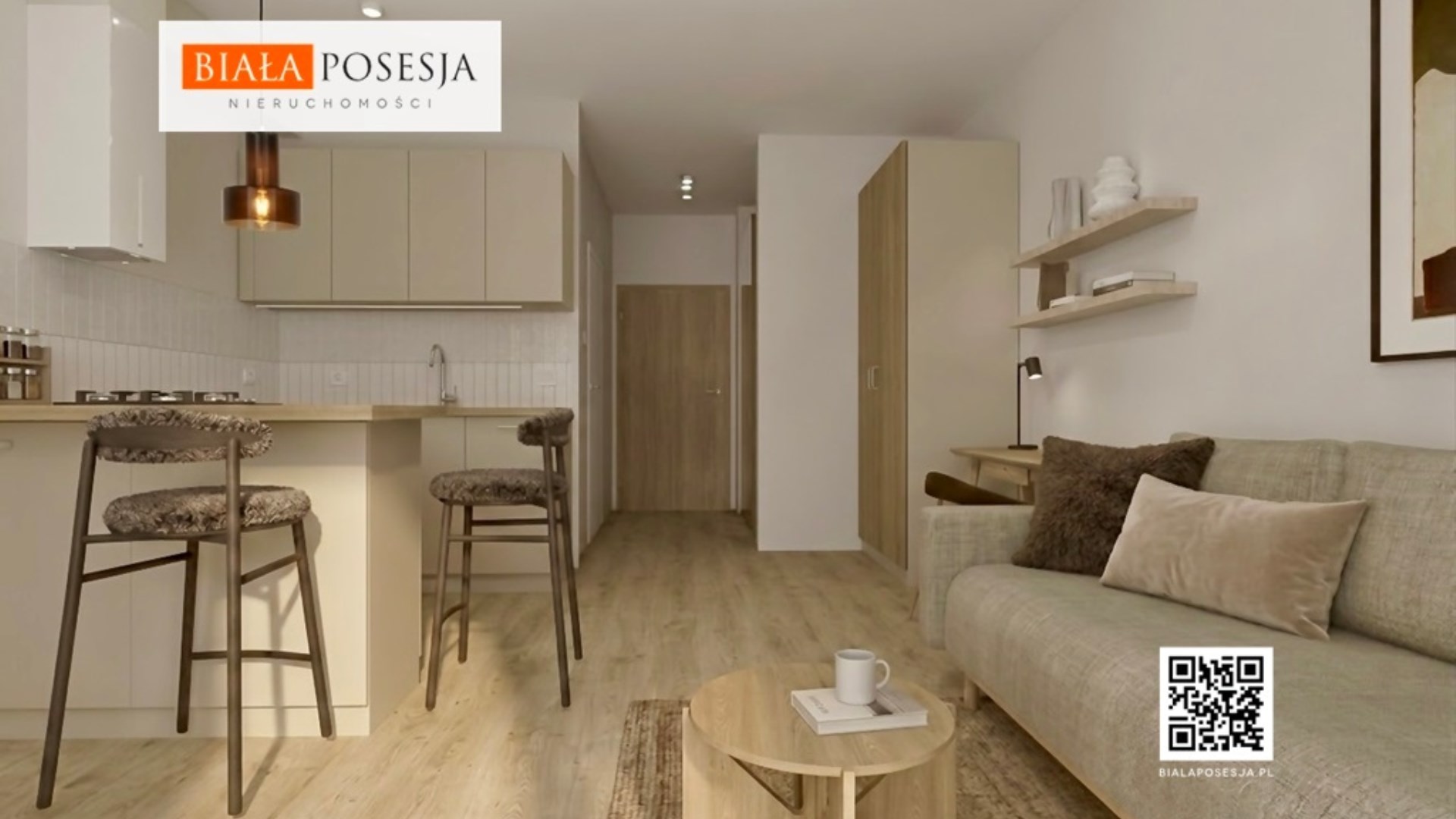 Nowoczesne, studio 25m2 Chodkiewicza oś.Symfonia
