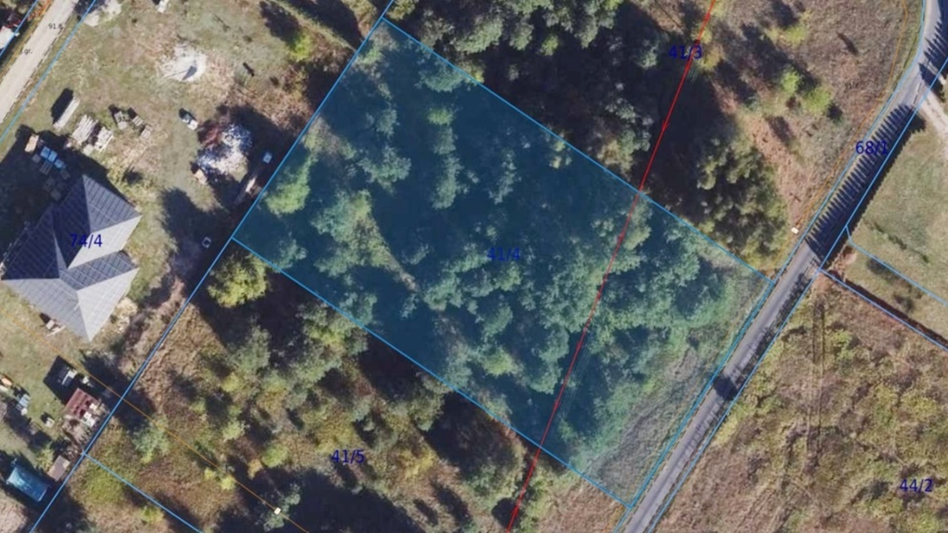 Działka 3100 m² z WZ | Janowo | Droga gminna